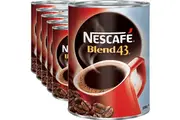 Nescafe Blend 43 Instant Coffee 500g Can Pack 6 Bulk
