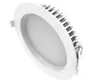 25W / IP20 / 8" / Dimmable Modern White Recessed LED Downlight 3000K-200mm/230mm