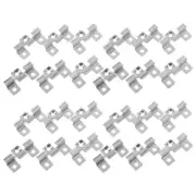 100 Pcs Stainless Steel Buckle Fixing Fasteners Composite Decking Boards Clips