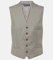 [Ralph Lauren Collection] Ralph Lauren Collection Jaiden wool vest AU 12 grey