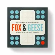 Fox & Geese Game Set, Game by Brass Monkey (COR); Galison (COR), Brand New, F...