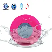 Mini Waterproof Wireless Bluetooth Speaker (Pink)