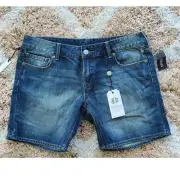 NWT David Bitton Buffalo Jean Shorts Size 28