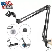 Microphone Boom Arm Stand Desk Holder Suspension Mount for Blue Yeti Snowball