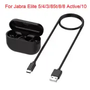 Charger Charging Case + USB Type-C Cable for Jabra Elite 5/4/3/85t/8/8 Active/10