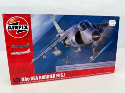 Airfix 1/72 BAe Sea Harrier FRS1 Fighter Plastic Model Airplane Kit #A04051A
