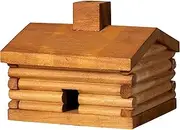 medium Log Cabin Cedar Incense Burner comes with 10 cedar cones