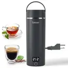 Travel Portable Electric Kettle, Small Tea Kettle Coffee Mini Hot Water Boile...