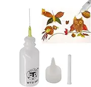 Needle Nose Bottle,Needle Oiler Precision Tip Quilling Tool Squeeze Bottle | Liquid Dropper Bottles Oil Solvent Applicator Leakproof for Electronics Papermaking