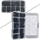 500pcs Nylon Flat Washers Assortment Perfect for Appliance Repair Tasks
