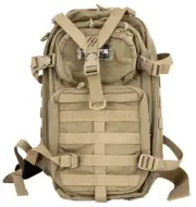G Outdoors Tactical Bugout Backpack Tan 600D Polyester 2 Handguns - T1611BOB