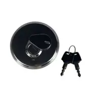 Motorcycle Gas Lid Fuel Tank Cap Cover With Key Lock Set For Atv Quad