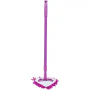 Telescopic Cleaning Mop Bathroom for Small Spaces Dry Hardwood Floors Flat