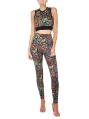[Etro] Etro-Jacquard Wool Blend Top And Leggings-Donna 40