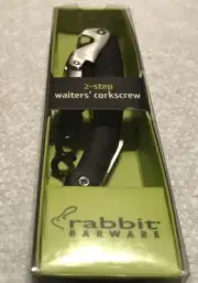 Rabbit Barware 2-step Waiters Corkscrew. Has Gallo Family Vinyards On Handle