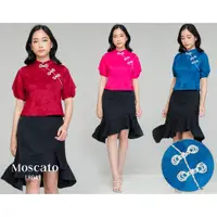 在飛比找蝦皮購物優惠-Moscato TENNA TOP 18043 女式襯衫上衣