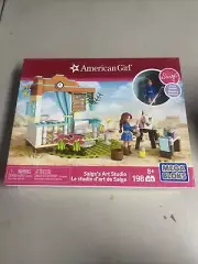 Mega Bloks American Girl ~ Saige's Art Studio ~ Building Set 198 Pcs.~ NEW!!!!