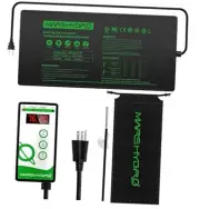 Seedling Heat Mat Waterproof 10''x 20.75'' and Digital 10'' x 20.75''kit