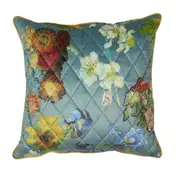 Van Gogh Carre Fleuri Filled Cushion