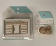 DIY Modern Mini Kitchen Island SPA15739 & Server Set SPA13404 Set
