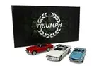 Corgi Triumph Topless Collection 1:43 Diecast Model Set (Spitfire, Stag, TR6)