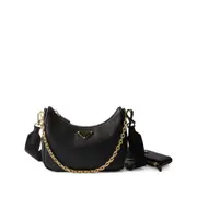 [Prada] Prada Re-Edition 2005 Chain-detail Shoulder Bag ONE SIZE BLACK