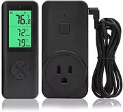 Wireless Temperature Controller WTC200 Thermostat Outlet Greenhouse Thermostat P