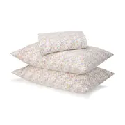Ruby Cotton Flannelette Sheet Set - Double Bed