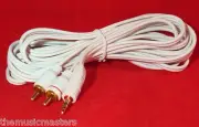 6' ft 3.5MM (1/8") Stereo Male to Dual RCA Plugs Premium Audio Cable Wire VWLTW