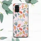 Custom Name Shells Starfish Sea Case For Samsung Note 20 S20 S21 S22 S23 S24 FE