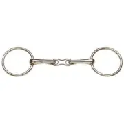 Loose Ring French Snaffle Bit Pony 11.5cm