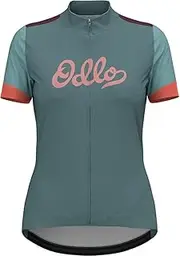 [ODLO] Women's Vintage Essentials Cycling Jersey Shirt