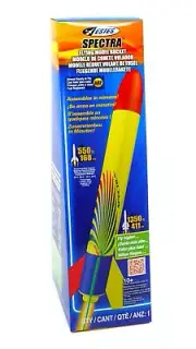 Estes 2493 Spectra 17" Flying Model Rocket Kit