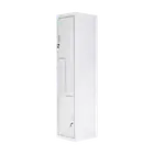Salvatore Angelotti Grey Two-Door L-shaped Office Gym Shed Storage Locker - Stan