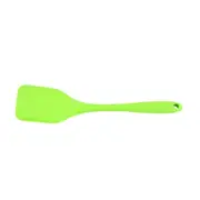 3Pcs Stainless Steel Silicone Spatula Wide Application Anti-slid Handle Heat Insulation Easy To Carry Cooking Spatula For Kitchen