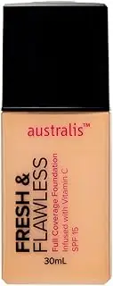 Australis Fresh & Flawless Full Coverage Foundation - Cashmere