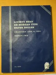 Whitman Morgan Dollar Coin Folder Album 1884-1890 New (Free Shipping)