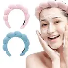 Headband Solid Color Braided Hairbands Sponge Headbands Spa Headband for Makeup