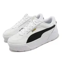 在飛比找ETMall東森購物網優惠-Puma 休閒鞋 Karmen Rebelle 女鞋 白 黑
