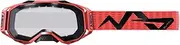 ABUS Buteo Mountain Bike Goggles - Goggle for Protection and Clear View on Trails - Fits AirDrop, CliffHanger and MoDrop Helmets