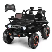 Funtok R03S 24V 7AH 2 Seater Ride on Truck Safety Electric Car for Kids 4*38W Motors with Parent Remote Control Spring S