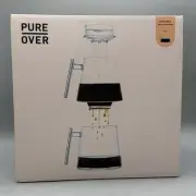 Pure Over Brew Kit Glass Pour Over Coffee Maker NEW IN BOX