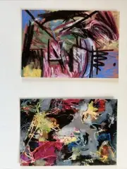 ALBERT KOTIN . BOLD MARKS exhibition art gallery HOLLIS TAGGART invitation 2022