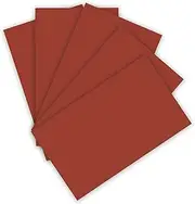 folia 614/50 74 - Photo Card DIN A4, 300 g/m², 50 Sheets, Red-Brown, for Crafts and Creative Design of Cards, Window Pictures and Scrapbooking
