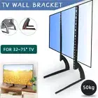 Universal Table TV Stand Bracket Base VESA Pedestal Top Mount For 32-75 inch