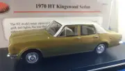 1:43 scale resin TRAX Model, TRR125 1969/70 HT Kingswood Sedan, Gold and White