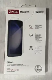 ZAGG InvisibleShield Fusion Hybrid Glass Screen Protector For Samsung Galaxy S23