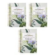 3PK LVD Botany A5 Notebook Journal/Diary Office Writing Stationery 15.5x21cm