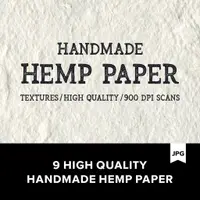 在飛比找蝦皮購物優惠-Handmade Hemp Paper Textures 9