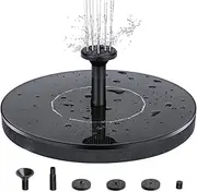 Pond Water Features Solar Water Fountain Pool Pond Waterfall Fountain Garden Decoration OutdoorSolar Powered Fountain Floating Water Fountain Supplies(16cm)